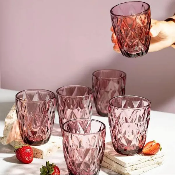 Pink_Crystal_Cut_Juice_Glasses_Drinkware_Set_(Set_Of_6)
