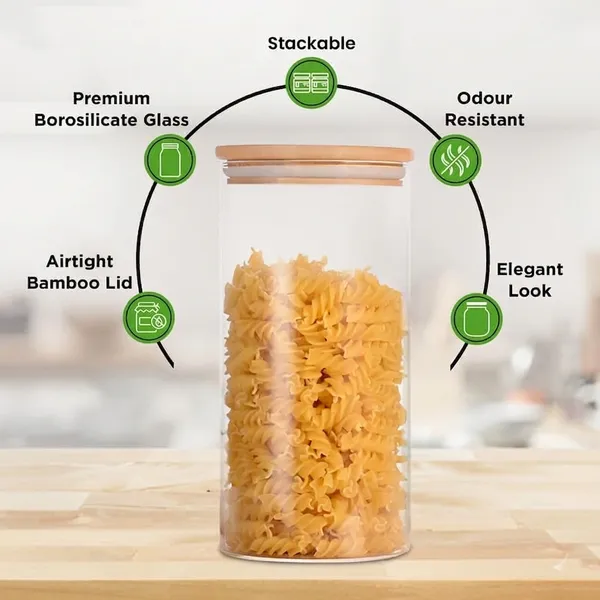 Transparent_Borosilicate_Glass_Storage_Jar_Set_With_Airtight_Bamboo_Lid_(450_Ml)_(Set_Of_3)