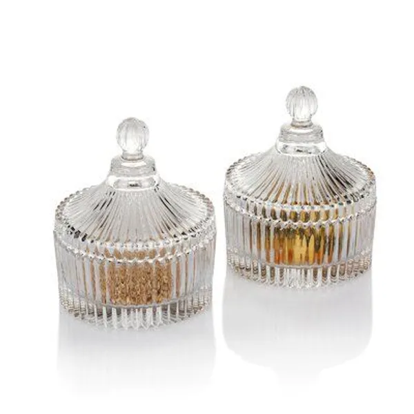 Transparent_Crystal_Glass_Premium_Round_Ribbed_Candy_Jar_(Pack_Of_2)
