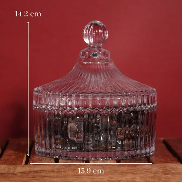 Transparent_Crystal_Glass_Premium_Round_Ribbed_Candy_Jar_(Pack_Of_2)