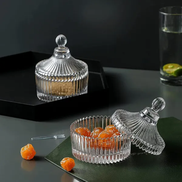 Transparent_Crystal_Glass_Premium_Round_Ribbed_Candy_Jar_(Pack_Of_2)