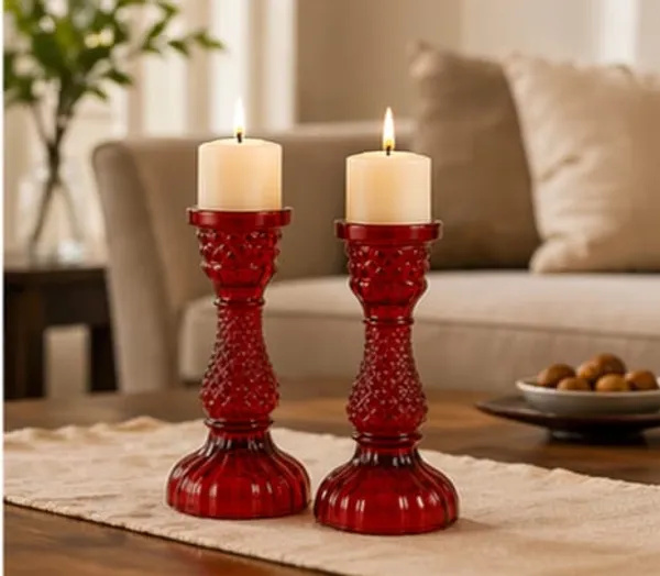 Red_Solid_Glass_Premium_Candle_Holder_(Pack_Of_2)