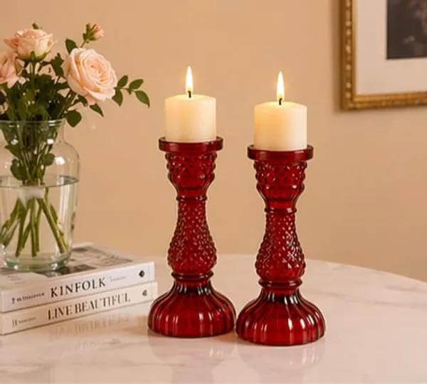 Red_Solid_Glass_Premium_Candle_Holder_(Pack_Of_2)