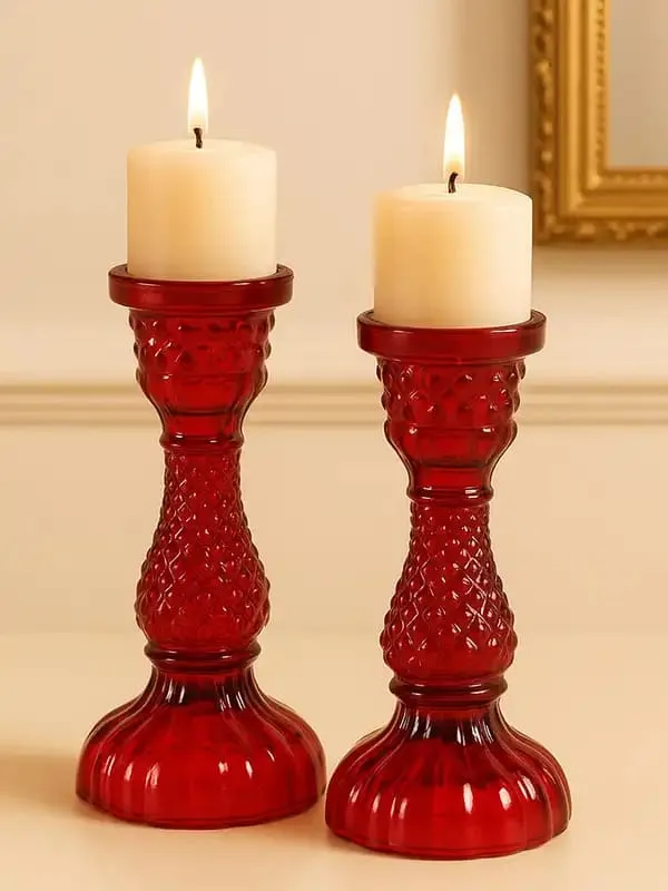 Red_Solid_Glass_Premium_Candle_Holder_(Pack_Of_2)