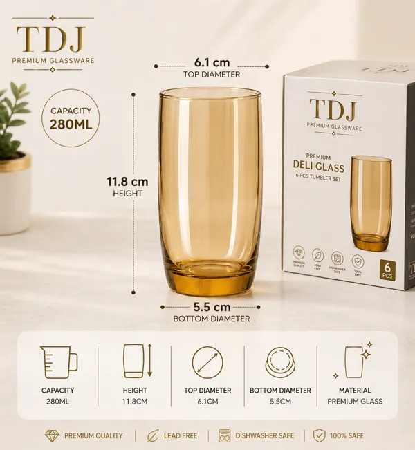 Golden_Amber_Drinking_Water_And_Juice_&_Cocktail_Glass_Set_(Set_Of_6)