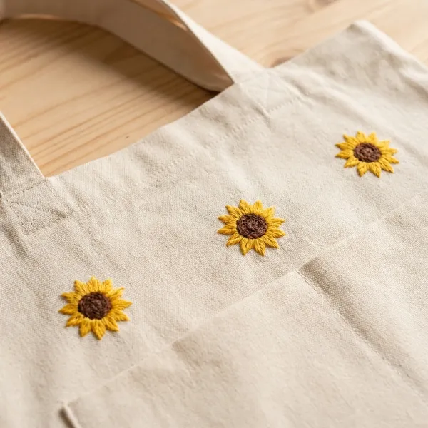 Sunflower_Embroidered_Pocket_Tote_Bag