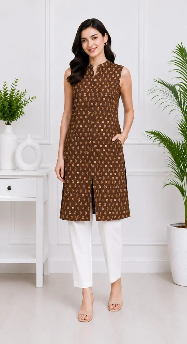Basic_Kurti-Rayon-Cap_SleeveBasic_Kurti-Rayon-Cap_Sleeve