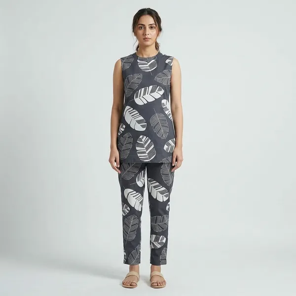 Black_Cotton_Co-Ord_Set_For_Women