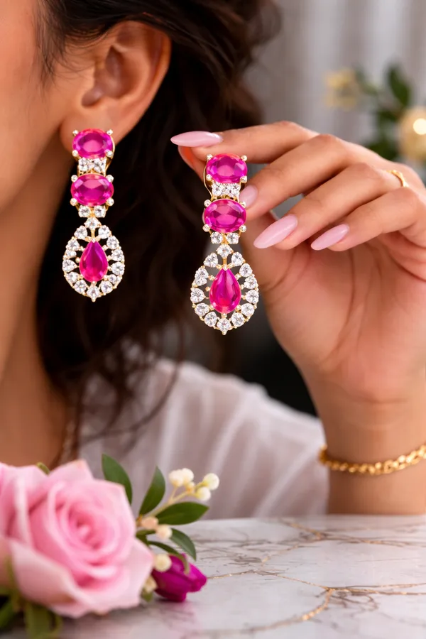 Ruby_Pink_Alloy_Jewellery_Set_For_Women