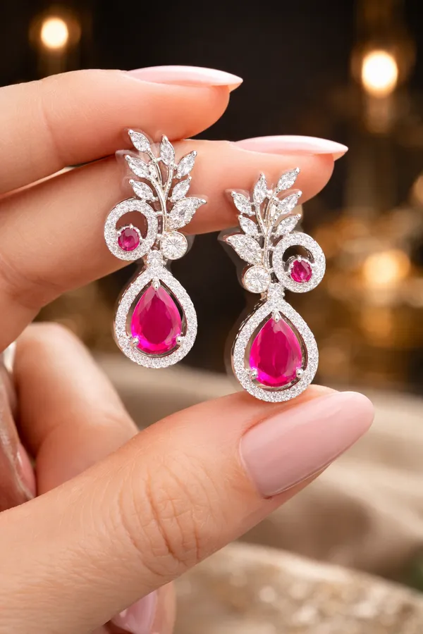 Ruby_Pink_Alloy_Jewellery_Set_For_Women