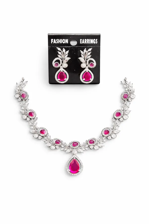 Ruby_Pink_Alloy_Jewellery_Set_For_Women