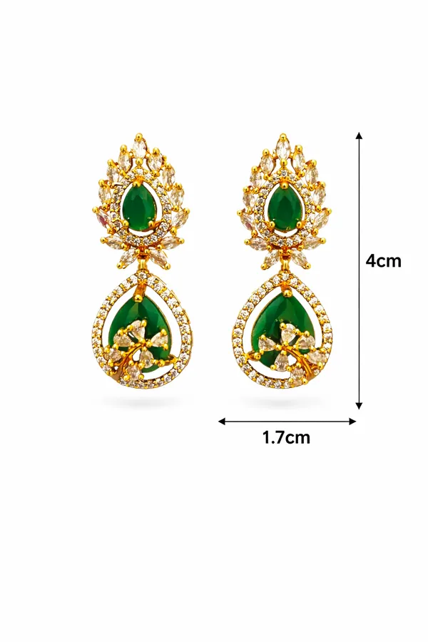 Green_Alloy_Earrings_For_Women