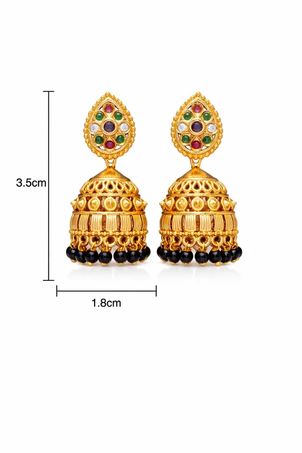 Multicolor_Alloy_Earrings_For_Women