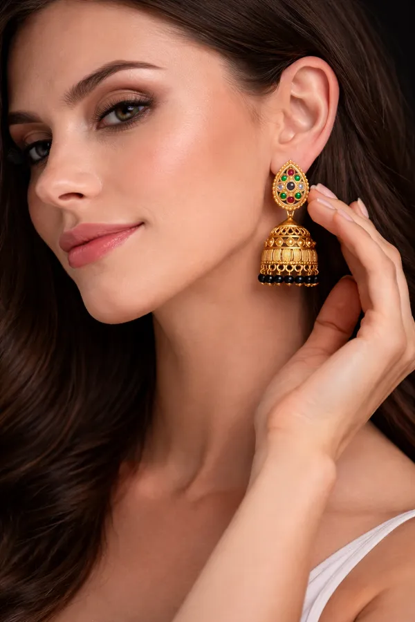 Multicolor_Alloy_Earrings_For_Women