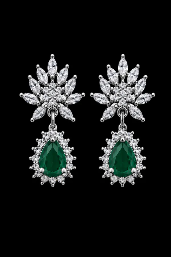 GREEN_ALLOY_EARRINGS_FOR_WOMEN