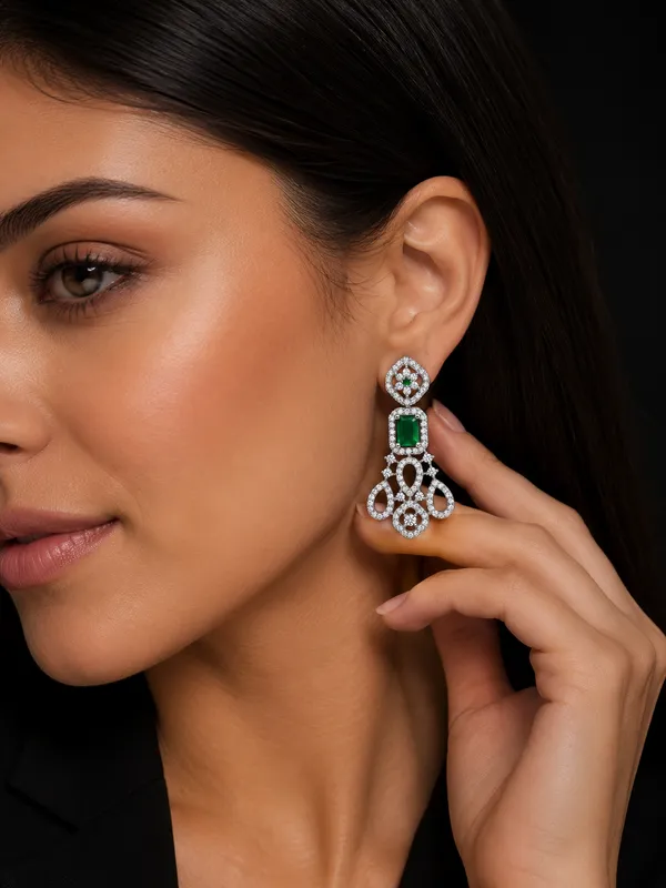 GREEN_ALLOY_EARRINGS_FOR_WOMEN