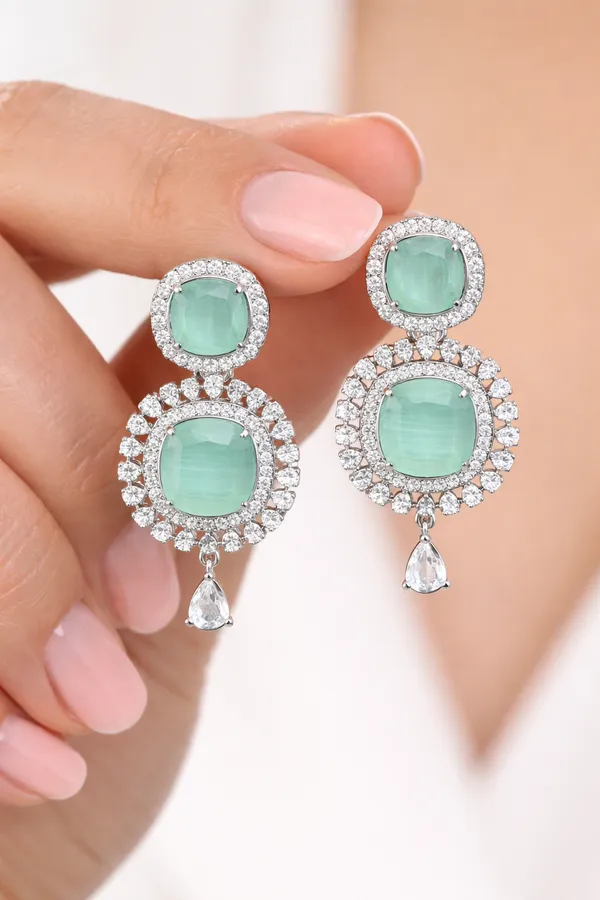 Mint_Green_Alloy_Jewellery_Set_For_Women