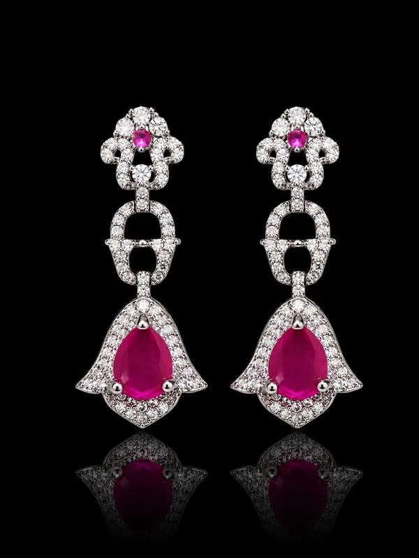 PINK_ALLOY_EARRINGS_FOR_WOMEN