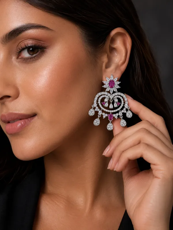 PINK_ALLOY_EARRINGS_FOR_WOMEN