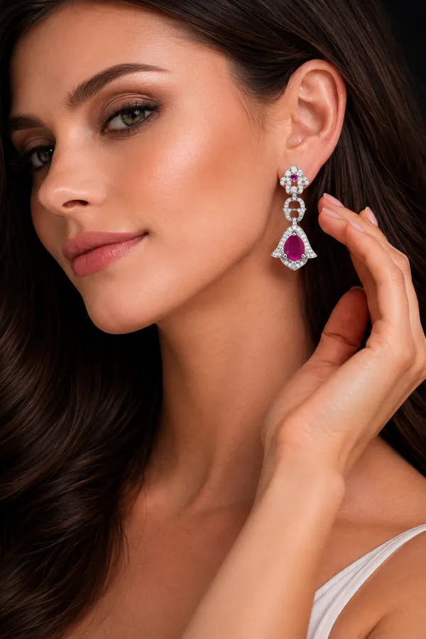 PINK_ALLOY_EARRINGS_FOR_WOMEN