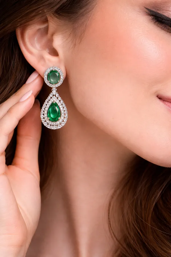 Emerald_Green_Alloy_Jewellery_Set_For_Women