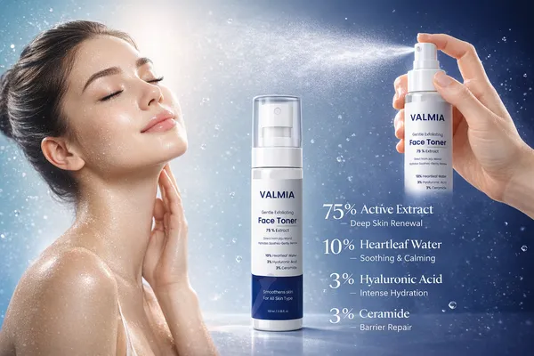 Valmia_Gentle_Exfoliating_Face_Toner_,_Active_75%_Extract_with_3%_Hyaluronic_Acid_&_3%_Ceramide_,_Brightens_&_soothing_,_For_Oily_Acne_Prone_Dry_Combination_Skin_,_remove_redness_and_glowing_skin_,_Refreshing_Face_Mist_&_Toner_,_For_Women_&_Men_,_100ml