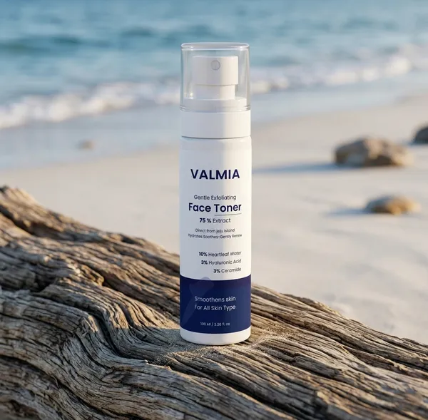 Valmia_Gentle_Exfoliating_Face_Toner_,_Active_75%_Extract_with_3%_Hyaluronic_Acid_&_3%_Ceramide_,_Brightens_&_soothing_,_For_Oily_Acne_Prone_Dry_Combination_Skin_,_remove_redness_and_glowing_skin_,_Refreshing_Face_Mist_&_Toner_,_For_Women_&_Men_,_100ml