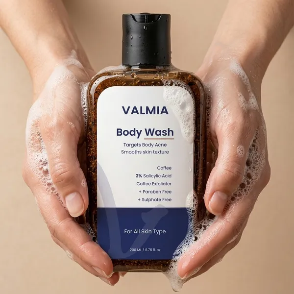 Valmia_2%_Salicylic_Acid_Body_Wash_With_Coffee_Exfoliator_for_Body_Acne,_Back_Acne_&_Pimples,_Deep_Pore_Cleansing_Exfoliating_Shower_Gel,_Paraben_&_Sulphate_Free_Moisturizing_Body_Cleanser_for_Oily_&_Acne_Prone_Skin_200ml