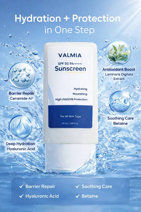 Valmia_Sunscreen_SPF_50+_PA++++_,_Broad_Spectrum_UVA/UVB_Protection_,_Hydrating,_Lightweight_,_For_Glowing_Skin_&_Tanning_Prevention_,__For_All_Skin_Types_,_For_Men_&_Women_-_50_ml