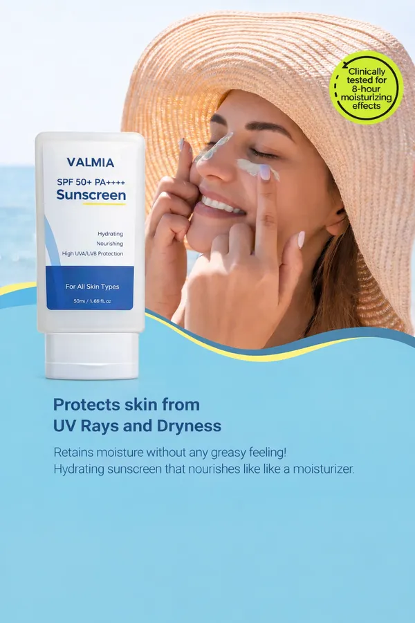 Valmia_Sunscreen_SPF_50+_PA++++_,_Broad_Spectrum_UVA/UVB_Protection_,_Hydrating,_Lightweight_,_For_Glowing_Skin_&_Tanning_Prevention_,__For_All_Skin_Types_,_For_Men_&_Women_-_50_ml