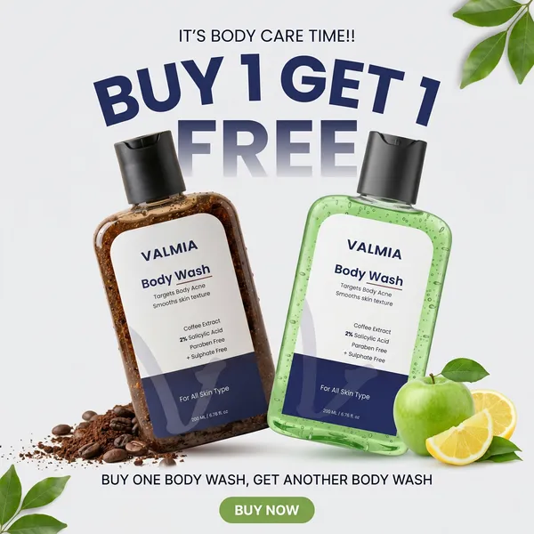 Buy_Valmia_Coffee_Exfoliate_Body_Wash__And_Get_Green_Apple_&_Lemon_Body_Wash_Free_For_Body_Cleansing