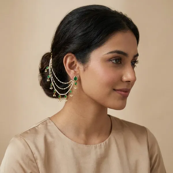 Pearl_Ear_Chain_with_Gemstone_Charms