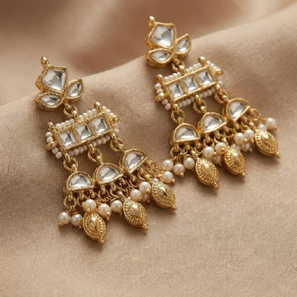 Traditional_Gold_Toned_Kundan_Chandbali_Earrings_with_Pearl_Drops