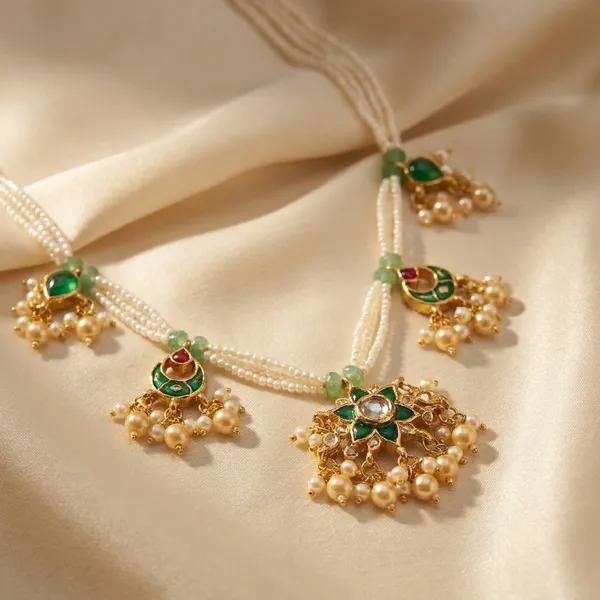 Kundan_Pearl_Drops_Traditional_Indian_Gold-Plated_Adjustable_Necklace_set