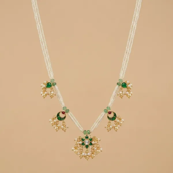 Kundan_Pearl_Drops_Traditional_Indian_Gold-Plated_Adjustable_Necklace_set