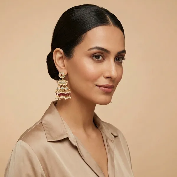 Traditional_Gold_Plated_Jhumka_Earrings_with_Ruby_and_Pearl_Detailing