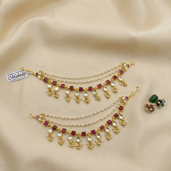 Elegant_Pearl_and_Stone_Ear_Chain_Set