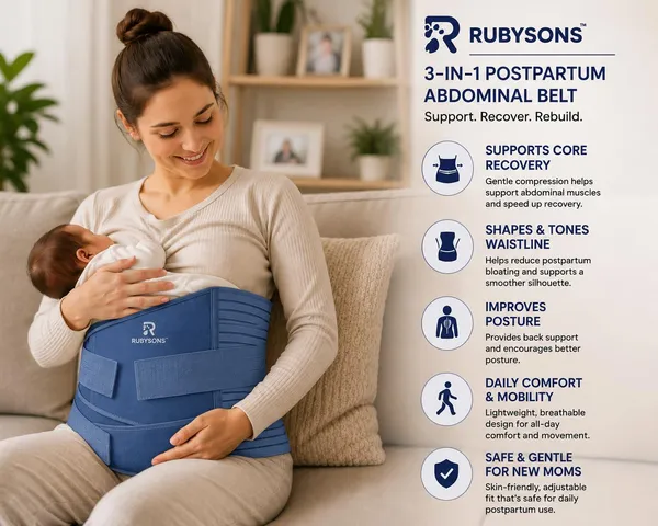 3_in_1_Post_Pregnancy_Abdominal_Belt_(Blue)