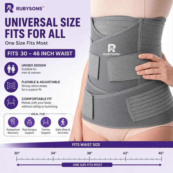 3_in_1_Post_Pregnancy_Abdominal_Belt_(Grey)_