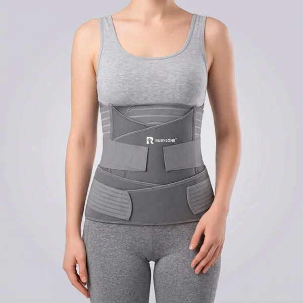 3_in_1_Post_Pregnancy_Abdominal_Belt_(Grey)_
