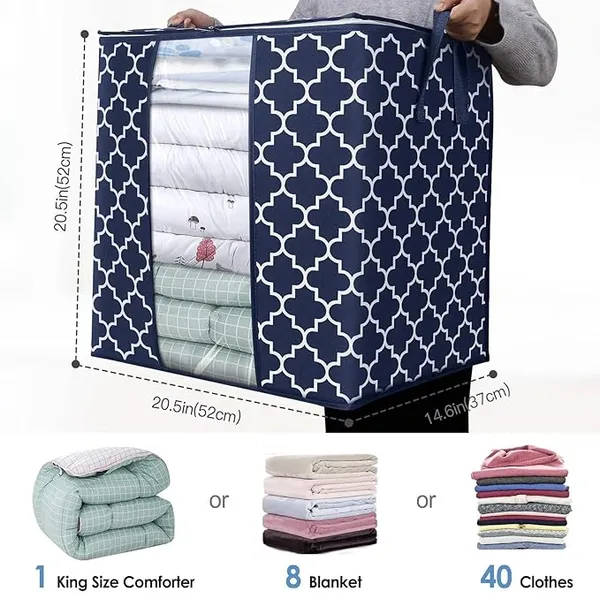 Pack_Of_2_|_Clothes_Cover_|_Multi_Use_Covers_Combo_|_Blue