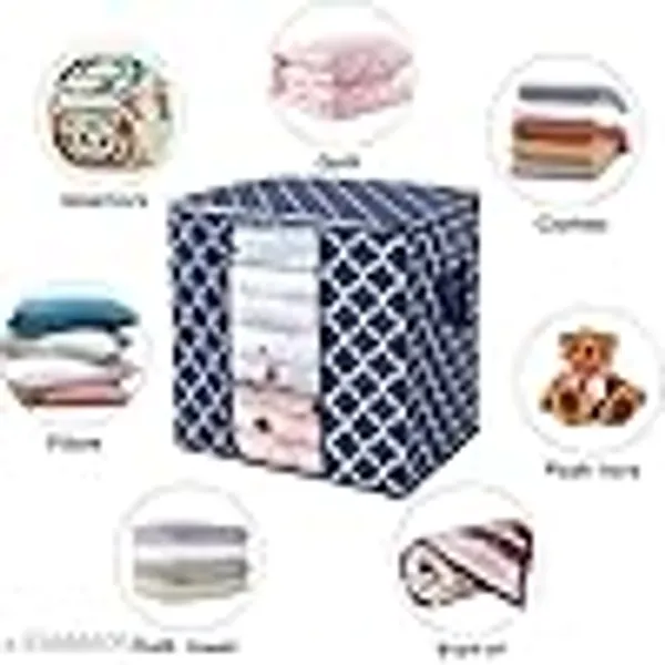 Pack_Of_8_|_Clothes_Cover_|_Multi_Use_Covers_Combo_|_Blue