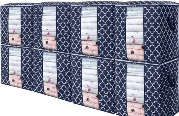 Pack_Of_8_|_Clothes_Cover_|_Multi_Use_Covers_Combo_|_Blue