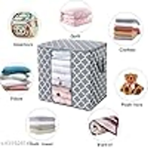Pack_Of_4_|_Clothes_Cover_|_Multi_Use_Covers_Combo_|_Grey