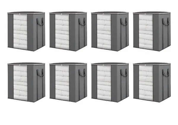 Pack_Of_8_|_Clothes_Cover_|_Multi_Use_Covers_Combo_|_Grey
