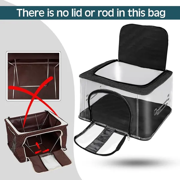 Pack_Of_3_|_33_Ltr_Pvc_Transparent_Moisture_Proof_Storage_Box_For_Clothes_|_Under-Bed_Closet_Wardrobe_Organizer_Bag_For_Clothes_With_Carry_Handle_(44_X_31_X_24_Cm)_|_Black