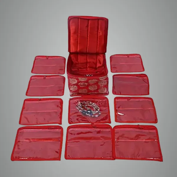 10-Piece_Jewelry_Organizer_Set_With_Multiple_Compartments_-_Maroon
