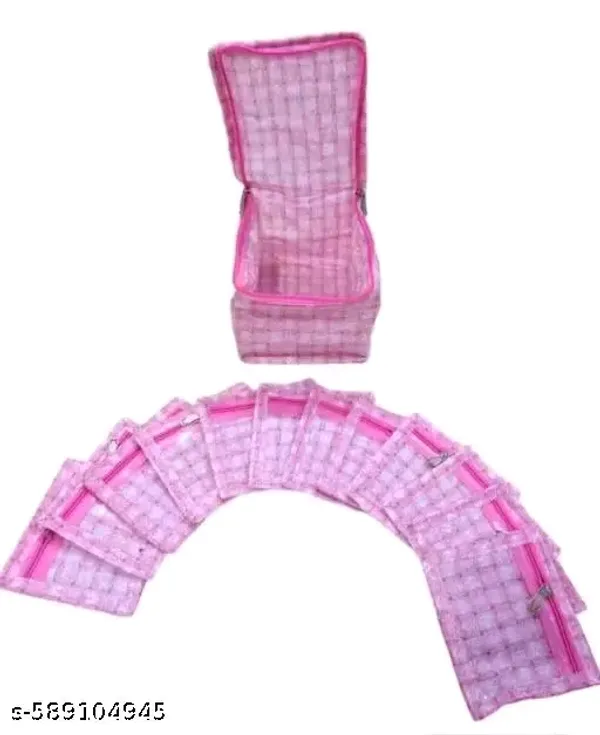 Pink_Mesh_Jewelry_Organizer_Pouches_-_Set_Of_12