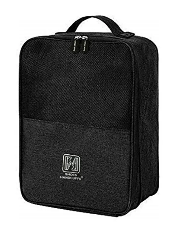 Travel_Shoe_Bag_For_Men_And_Women_|_Waterproof_Footwear_Organizer_Pouch_For_Sandals,_Slippers_&_Shoes_|_Storage_|_Packing_Accessory_For_Luggage_&_Suitcases_(Black)