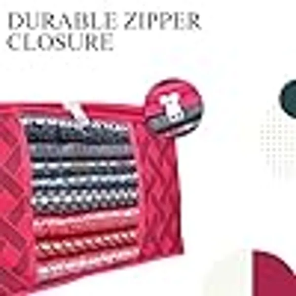 1-Compartment_Foldable_Fabric_Storage_Organizer_Box_-_Pink